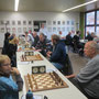 Sehr freundliche Gäste-Begrüßung durch den SKT-Schachfreund Carsten Staats